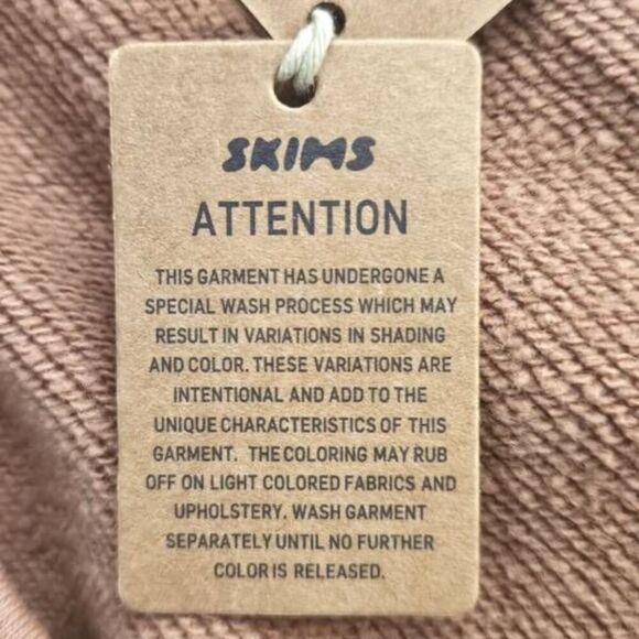 SKIMS HEAVYWEIGHT COTTON PULL ON PA - Picture 8 of 9